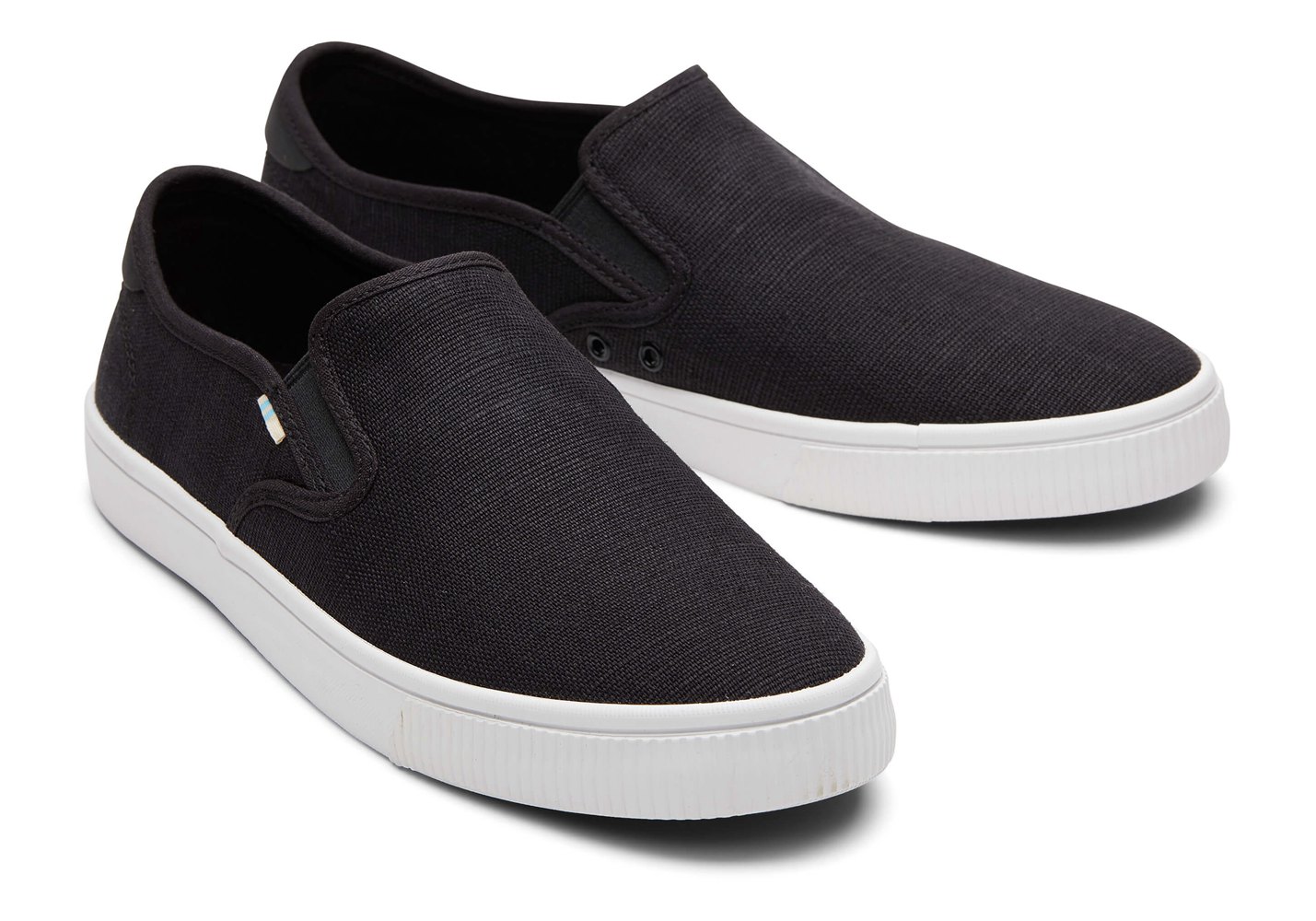 Toms Baja Slip On Black - Mens - 83015-MLTG